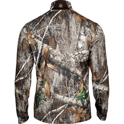 Rocky Mens Venator Camouflage Fleece Zip Shirt 